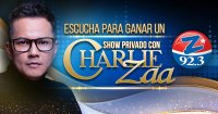 Escucha y Gana para un show privado con Charlie Zaa
